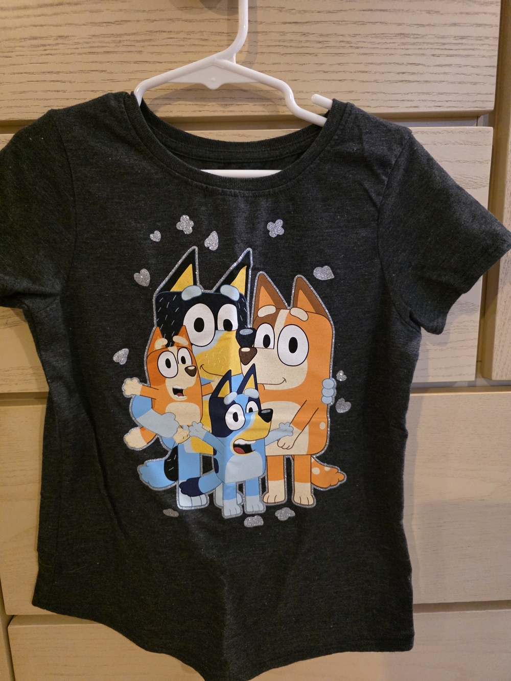 jumping beans Charcoal Bluey Family Graphic Tee